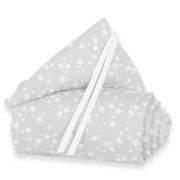 Maxi-Boxspring fejv�d� - barna feh�r csillagokkal